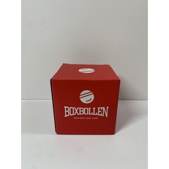 NEW BoxBollen Red Reflex Punching Ball Fitness Game w/Headband & QR Code App - Picture 1 of 4